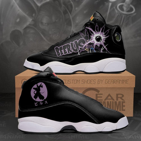 Beerus Sneakers Custom Anime DB Shoes